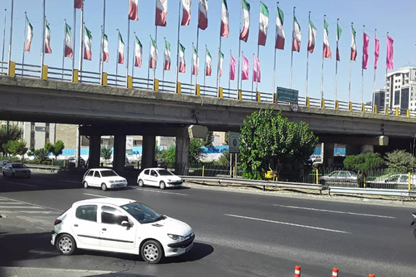 آغاز عملیات مقاوم سازی و بهسازی لرزه ای پل تقاطع بزرگراه یادگارامام(ره) با بلوار مرزداران