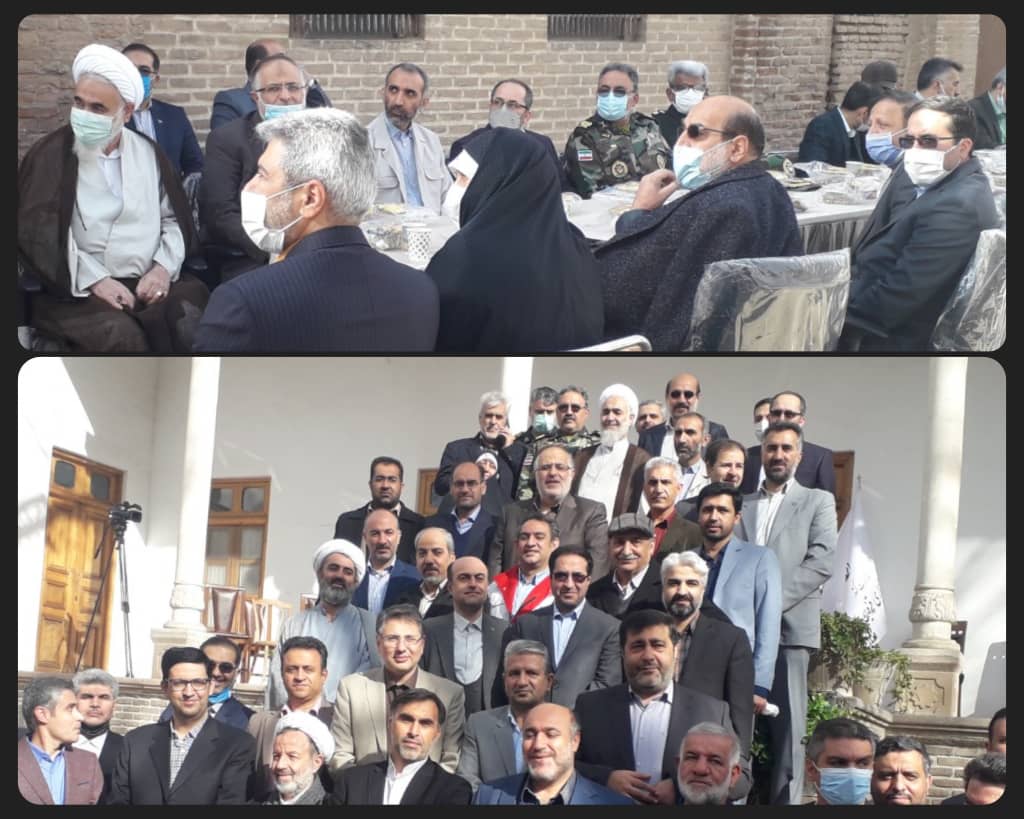 دیدار نوروزی مسؤولان استان قزوین در سال ۱۴۰۱